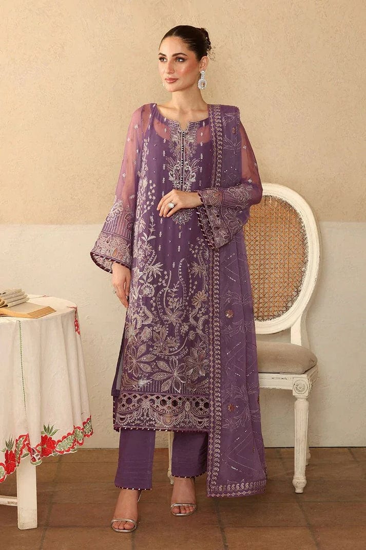 Sonehri Embroidered Chiffon full-length primary view