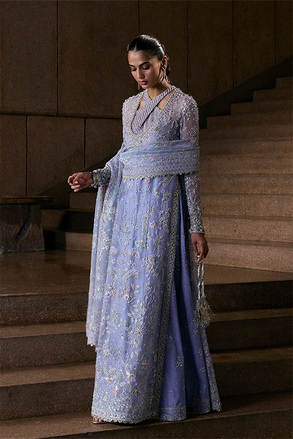 Suffuse – Calira in periwinkle – full outfit view