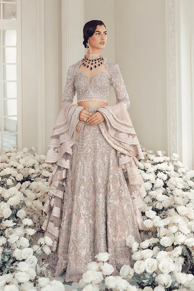Suffuse – Iris Couture Bridal Ensemble – full outfit view
