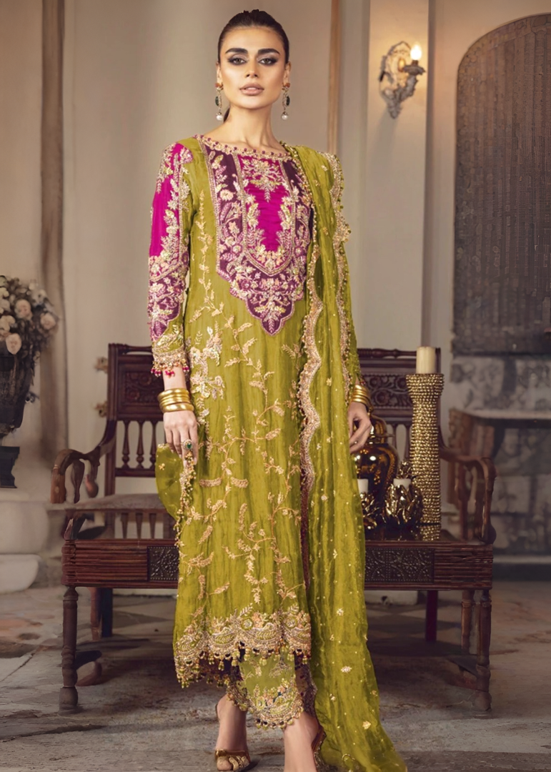 Sultanique - Parrot Green full-length primary view