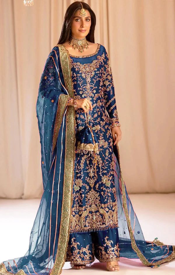 Tabeer - Blue full-length primary view