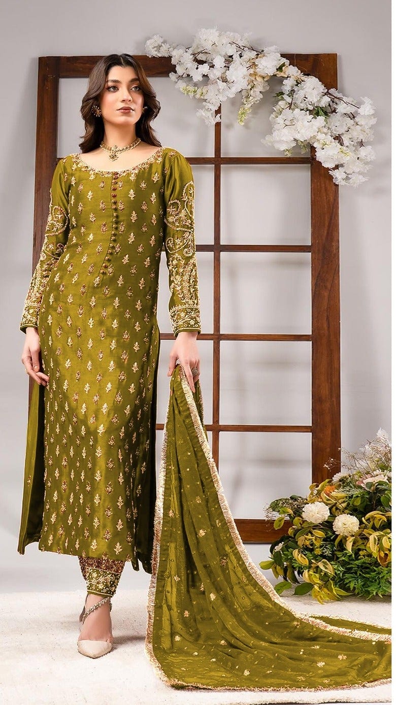 Tangerine - Green full-length primary view