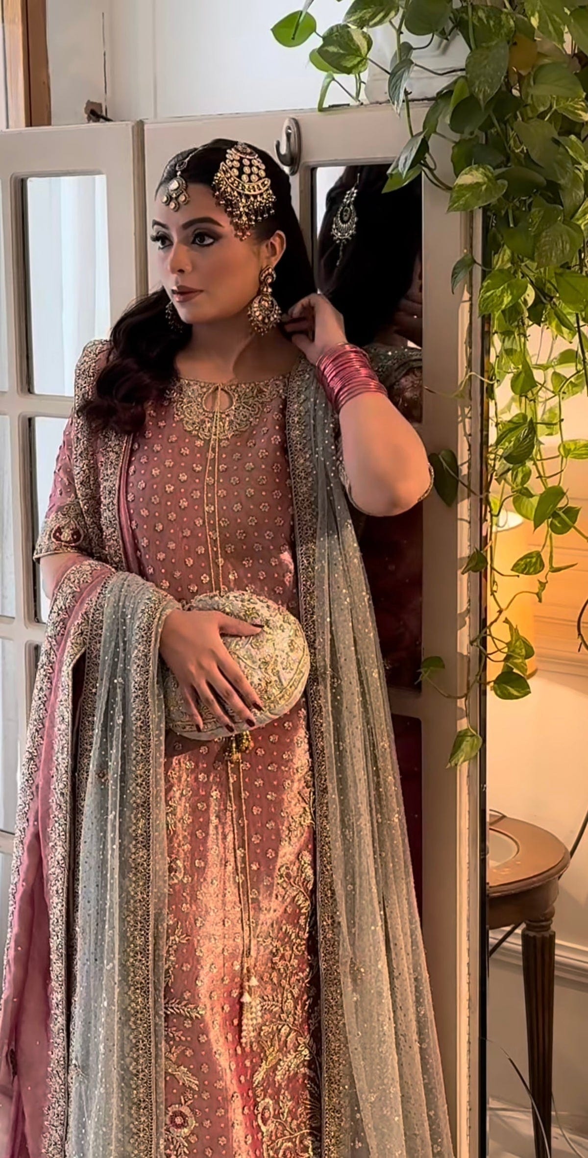 Haris Shakeel - Iqra (with 2 dupattas) full-length primary view
